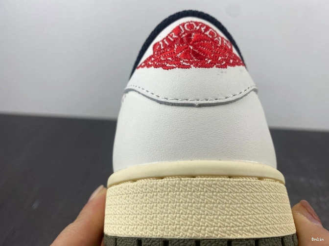 Bmlin Air Olive x OG Travis 1 DZ4137-106 Low WMNS Jordan Scott 0718